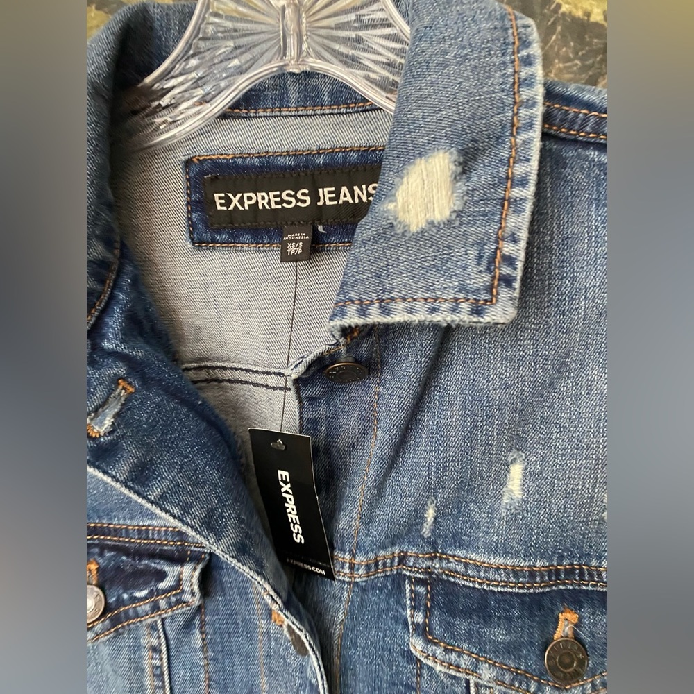 EXPRESS denim jacket - Picture 6 of 6